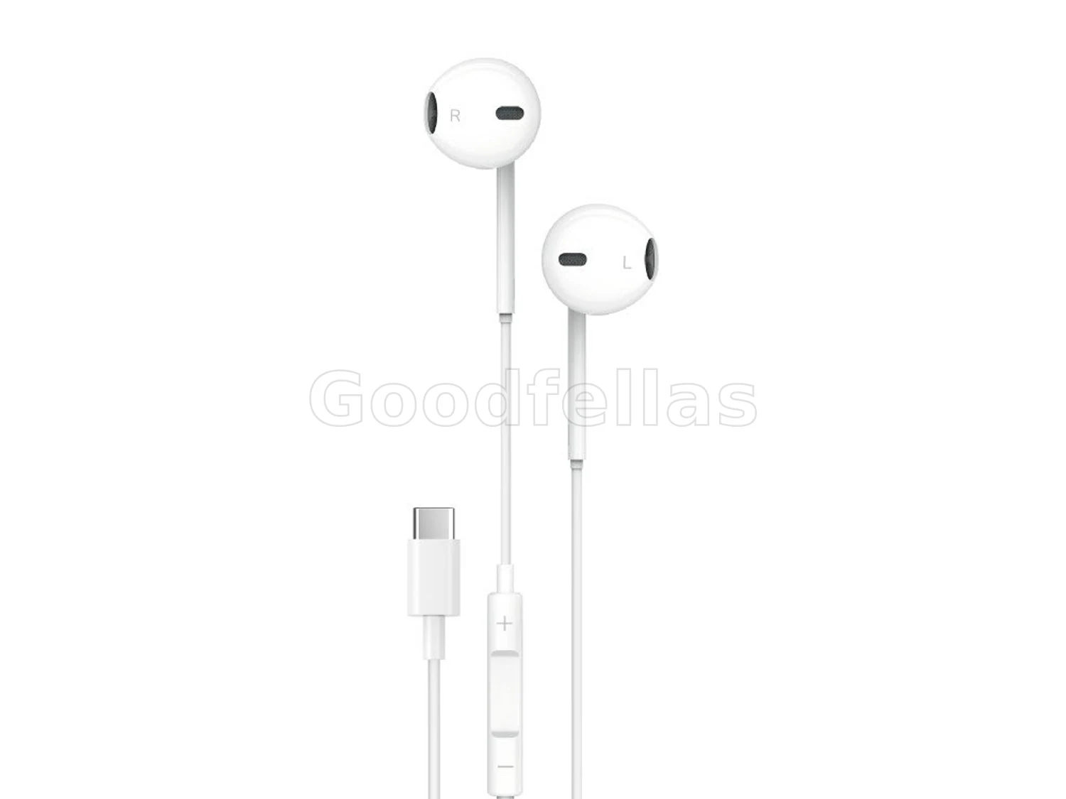 Porodo Soundtec Stereo Earphones Type-C with High-Clarify Mic