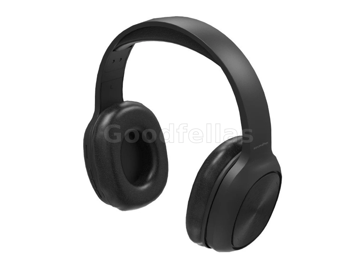 Porodo Soundtec Portable Bluetooth 5.0 Headphones, Noise Cancelling Sound Pure Bass FM Wireless Active Siri