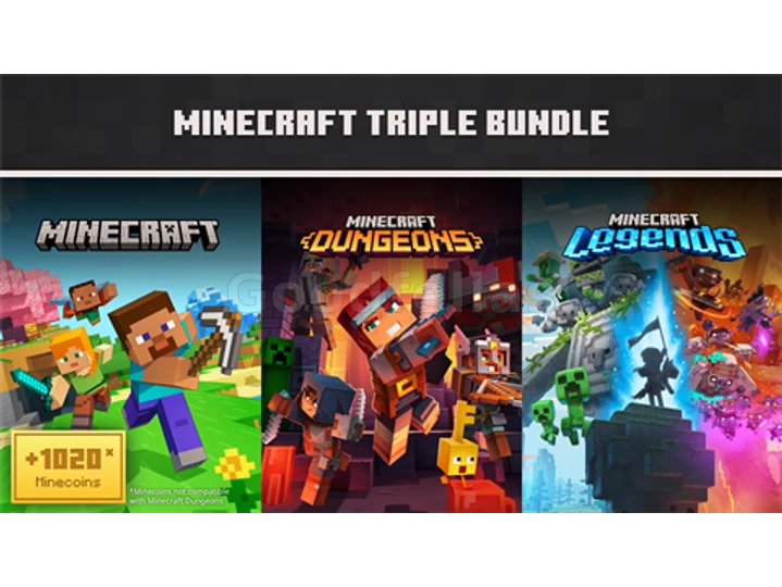 Minecraft Triple Bundle – Xbox Series X|S