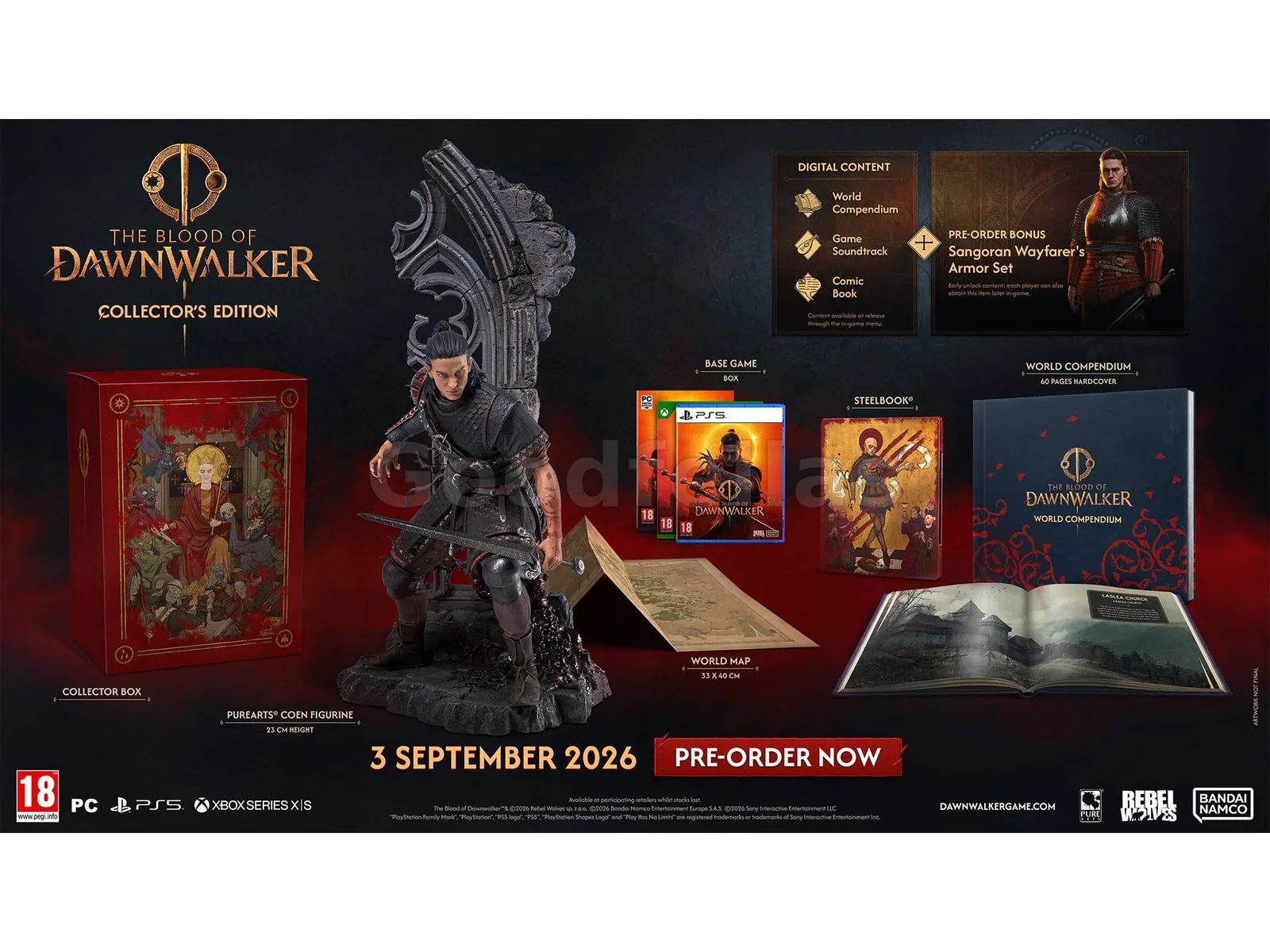 The Blood of Dawnwalker – PlayStation 5 – Collector's Edition