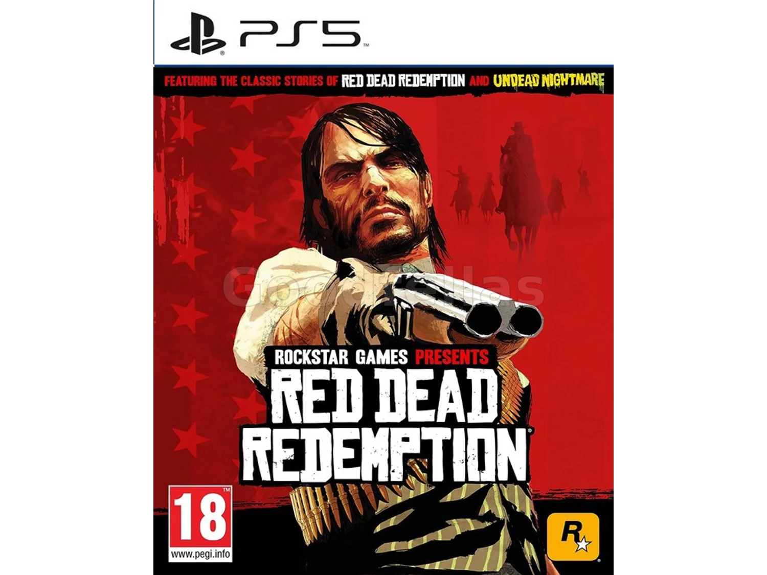 Red Dead Redemption – PlayStation 5 – Standard Physical – Includes Undead Nightmare & GOTY bonus content (PEGI 18)