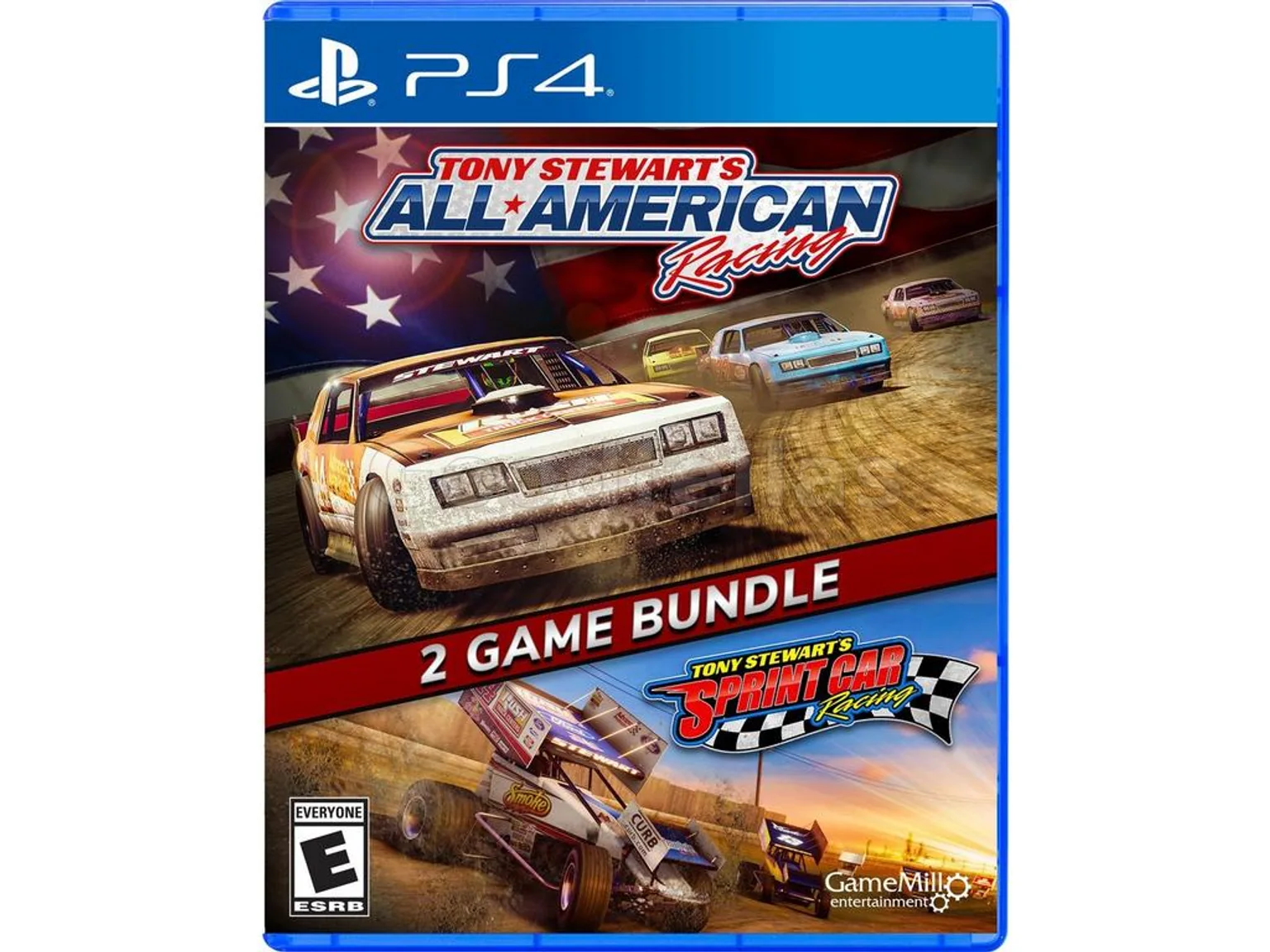 2 Game Bundle: Tony Stewart's All-American Racing + Tony Stewart's Sprint Car Racing – Xbox One