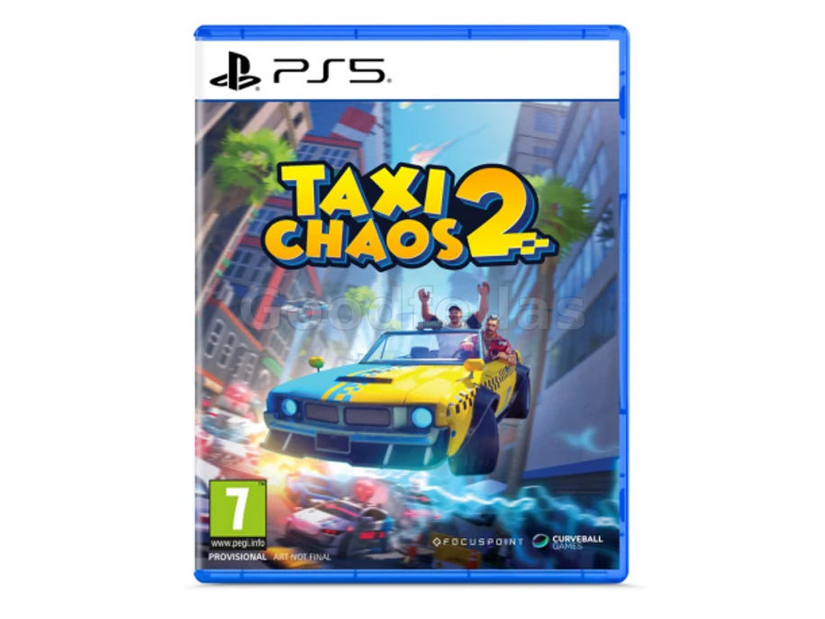 Taxi Chaos 2 – PlayStation 5 – Standard Physical Edition (PEGI / EU)