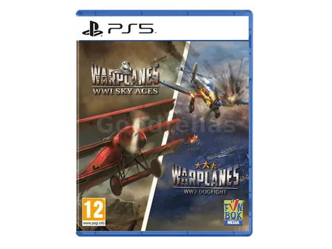 Warplanes: WWI Sky Aces + WW2 Dogfight – PlayStation 5 – Standard Physical Edition (PEGI / EU)