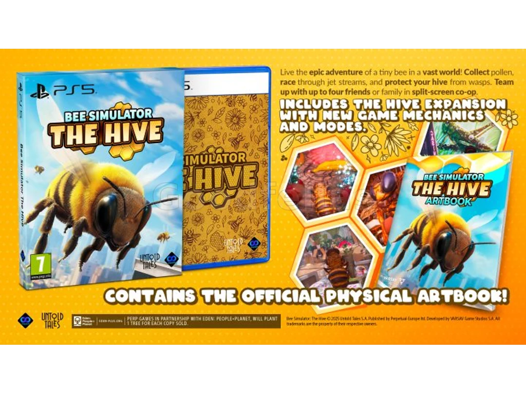 Bee Simulator: The Hive – PlayStation 5 – Slipcase Physical Edition (PEGI)