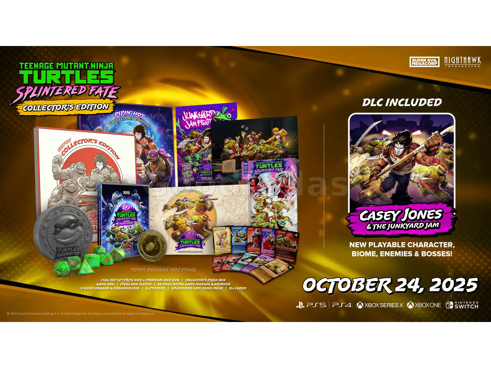 Teenage Mutant Ninja Turtles: Splintered Fate – Xbox One – Pipin’ Hot Collector’s Edition