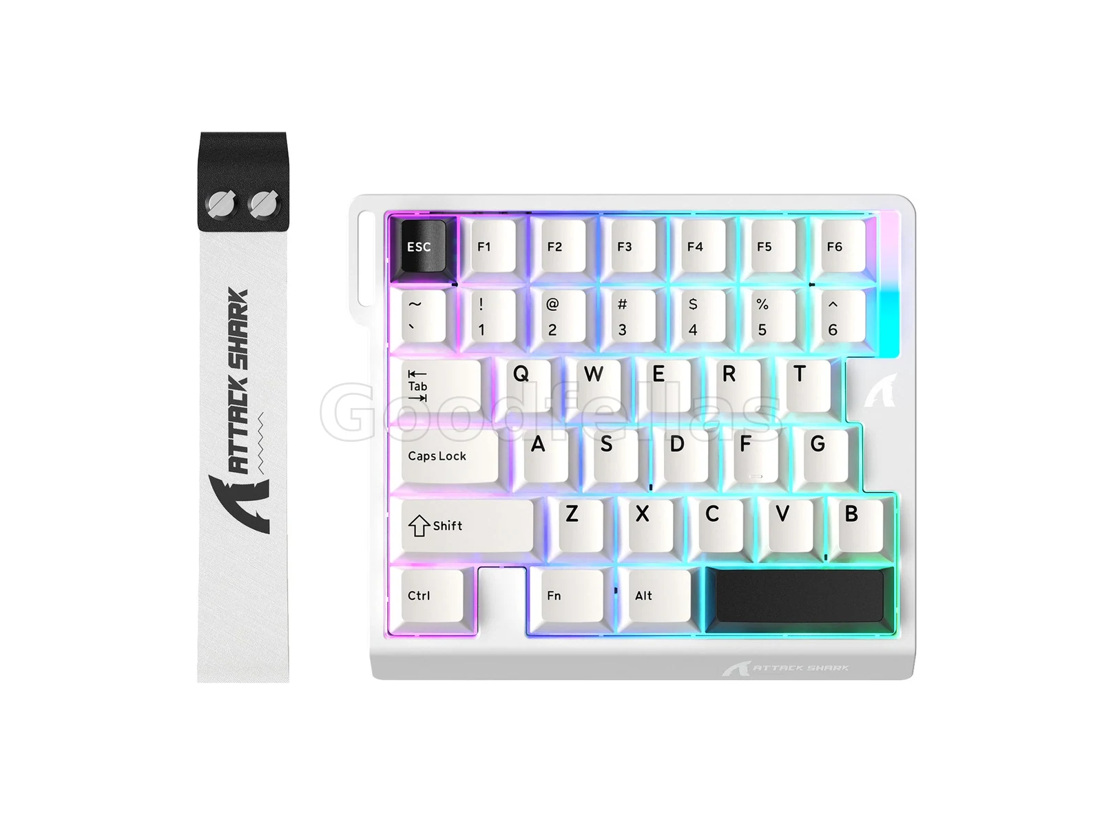 ATTACK SHARK M36 HE One-Handed Magnetic Switch Keyboard