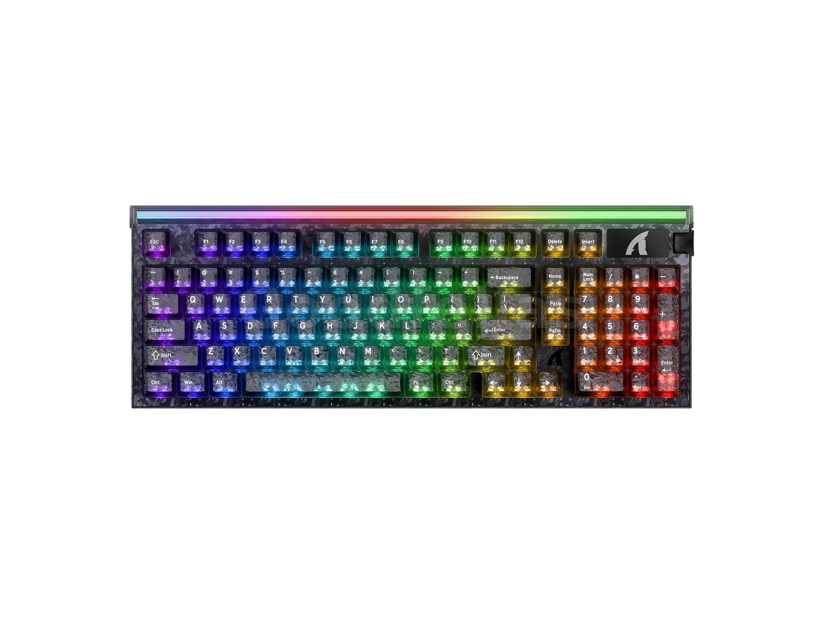 ATTACK SHARK R98 HE Carbon Fiber Rapid Trigger Keyboard Magnetic Switch