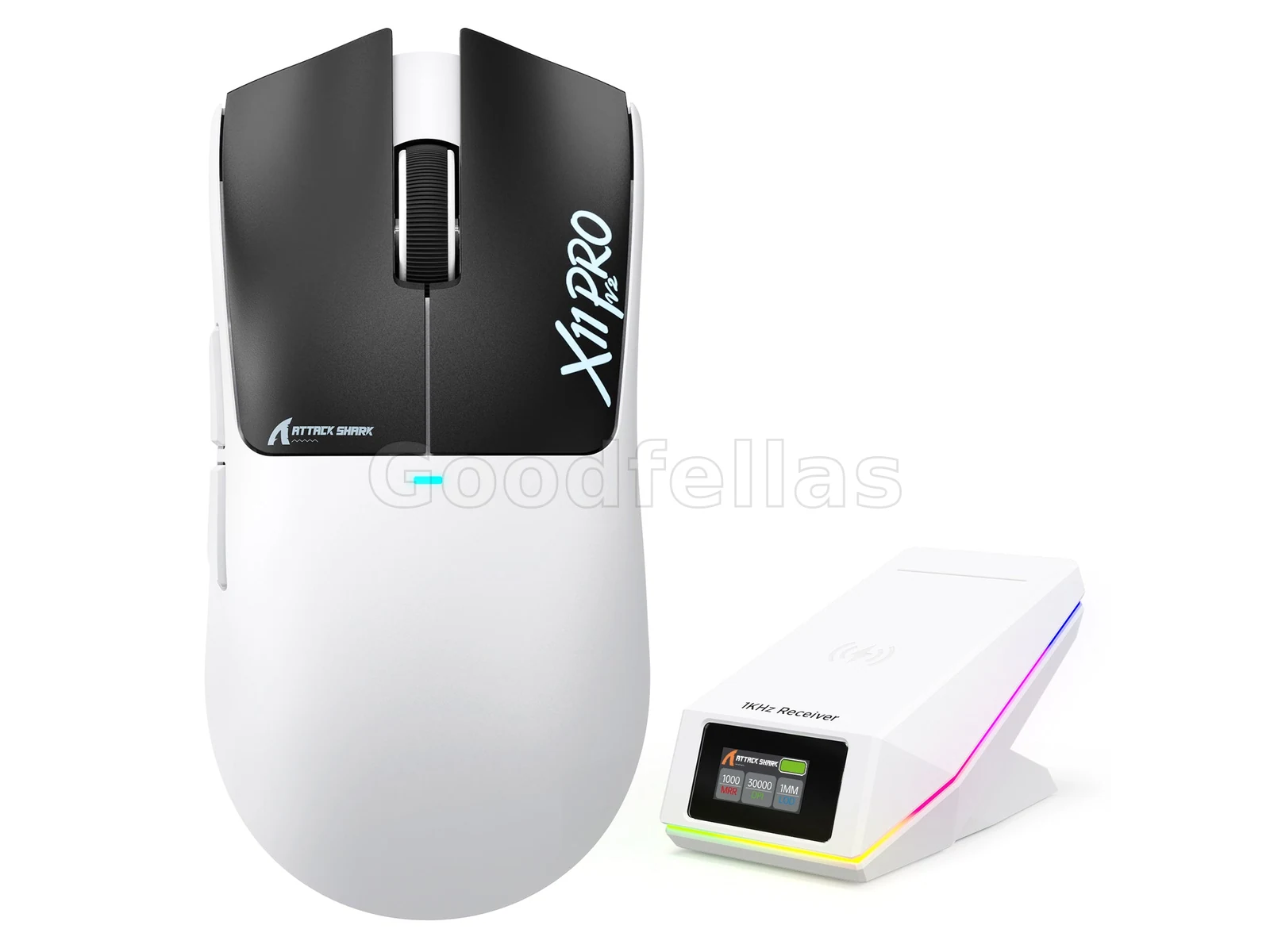 ATTACK SHARK X11 PRO V2 Wireless Gaming Mouse with TFT Display Charging Dock
