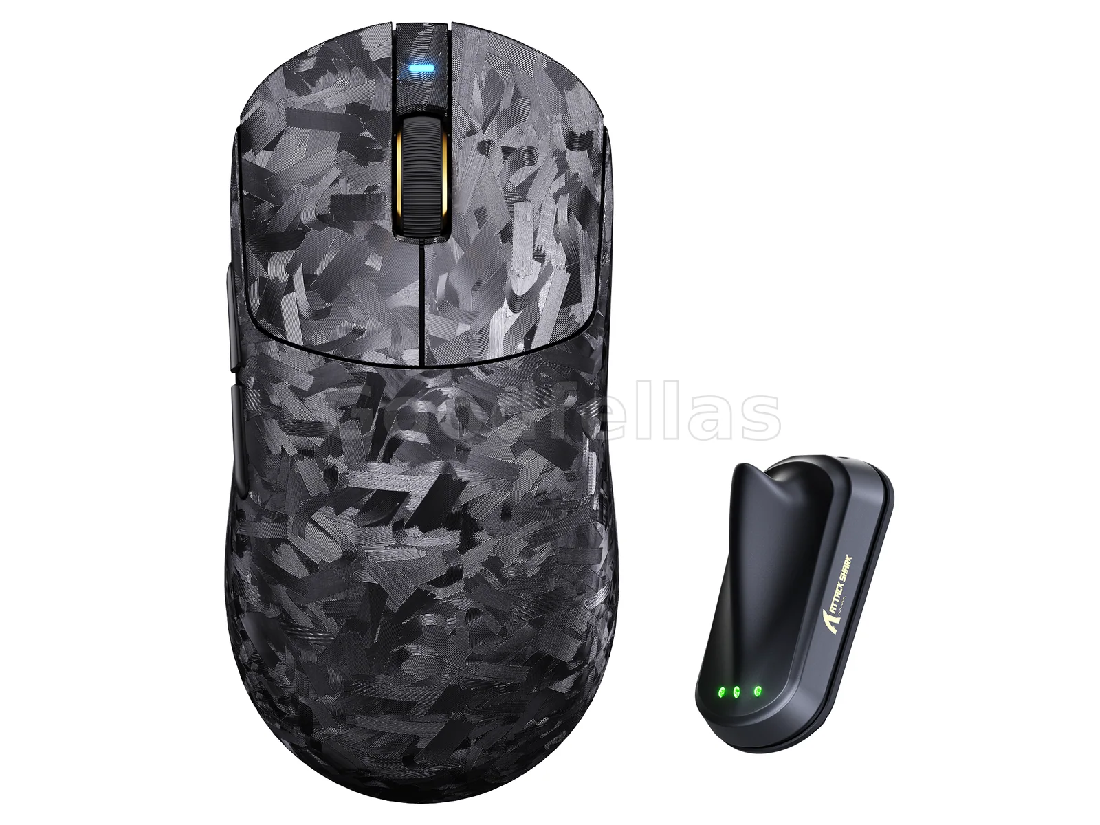 ATTACK SHARK RS3 ULTRA Carbon Fiber Wireless PAW3955MAX Gaming Mouse