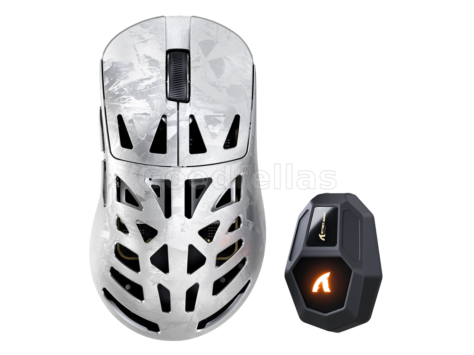 ATTACK SHARK RS6 ULTRA Carbon Fiber Wireless PAW3955MAX Gaming Mouse