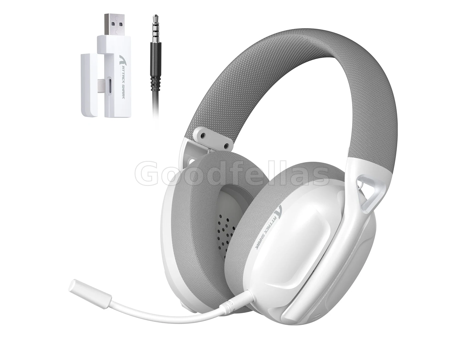 ATTACK SHARK L80 Ultra-Light Tri-Mode Gaming Headset