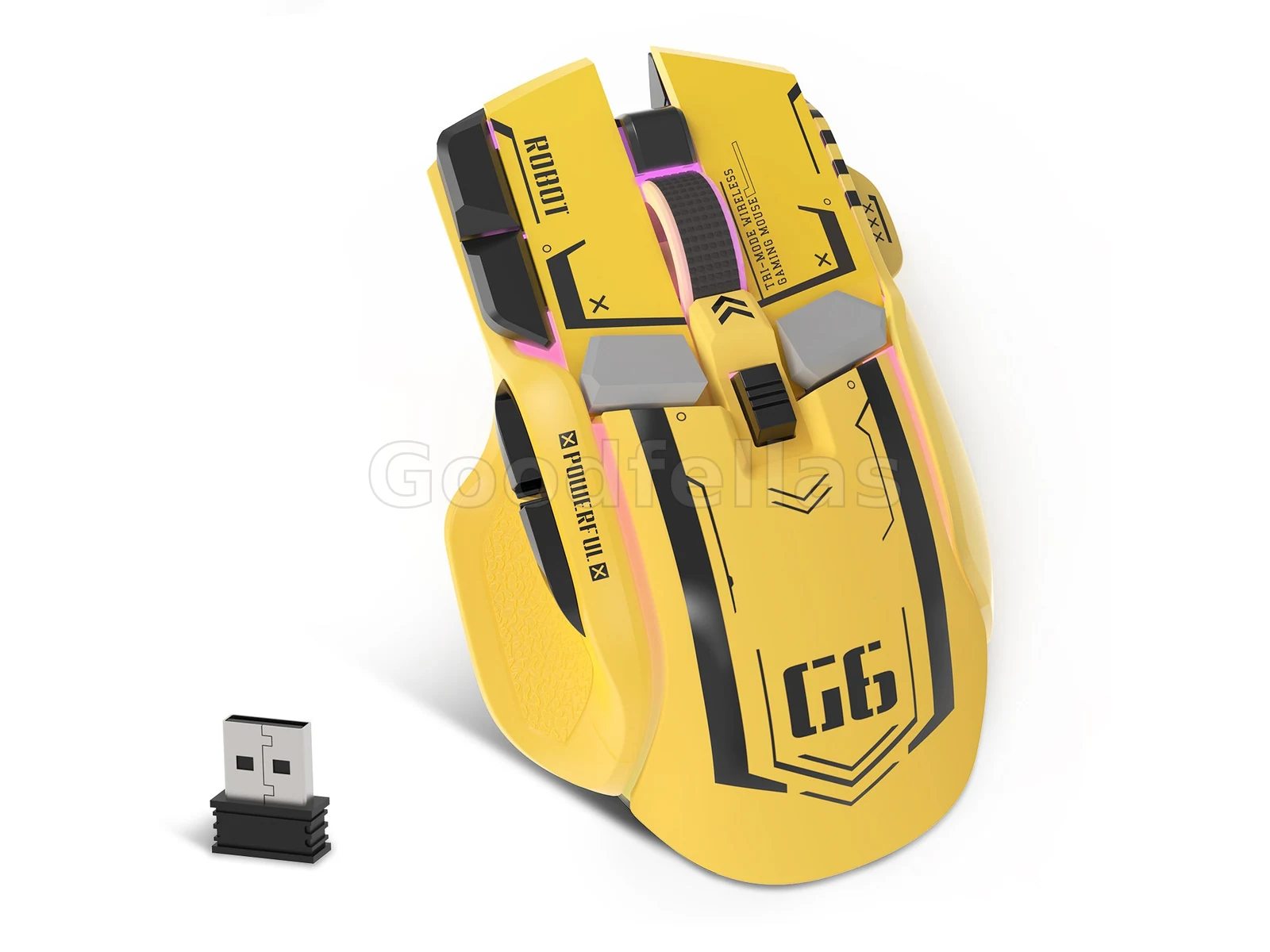 ATTACK SHARK G6 Tri-mode Gaming Mouse