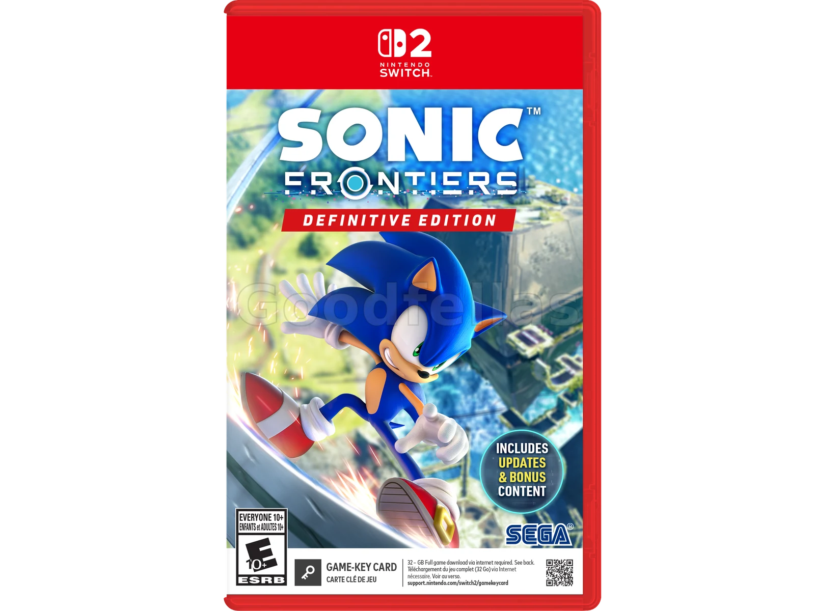 Sonic Frontiers Definitive Edition – Definitive Edition – Nintendo Switch 2