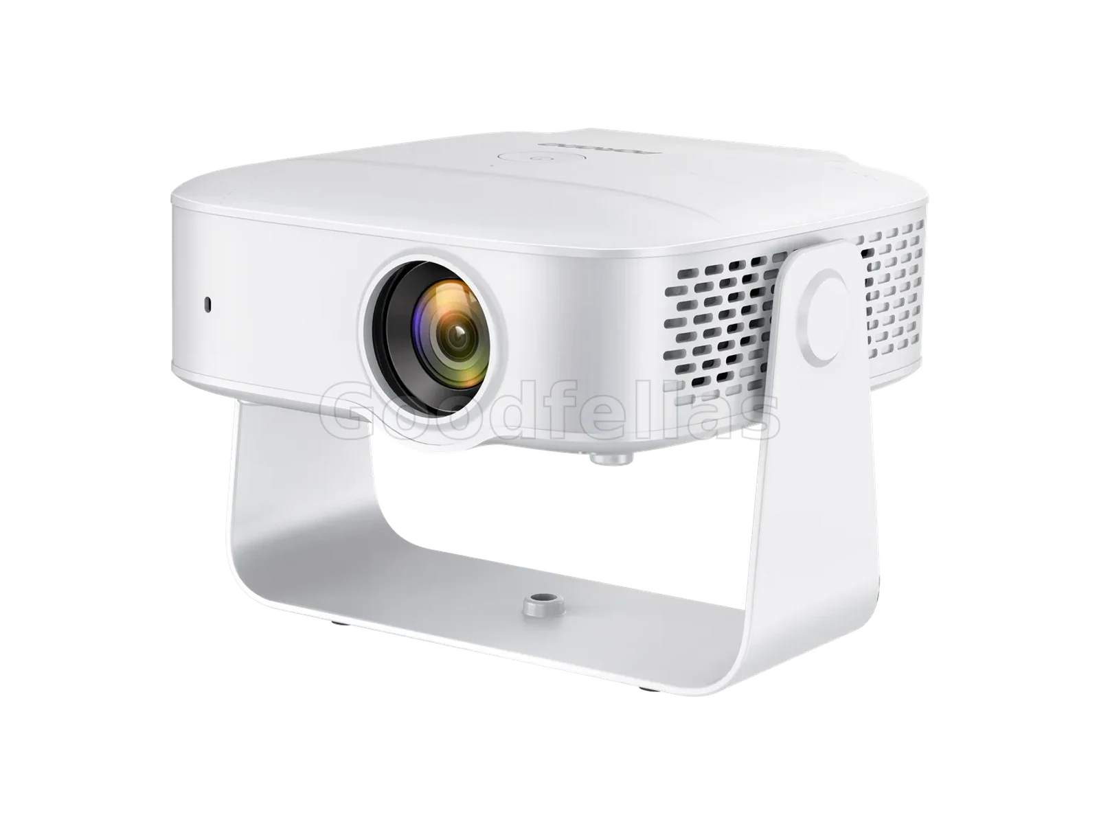 Porodo Lifestyle Raya Smart Android Projector with Wireless Screen Mirroring - White
