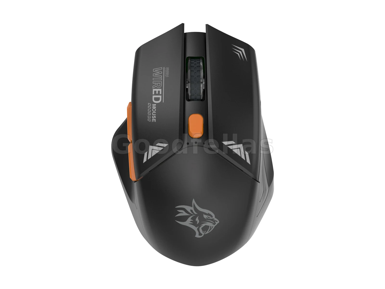 Porodo Gaming Wireless Mouse Gaming Design DPI 1600