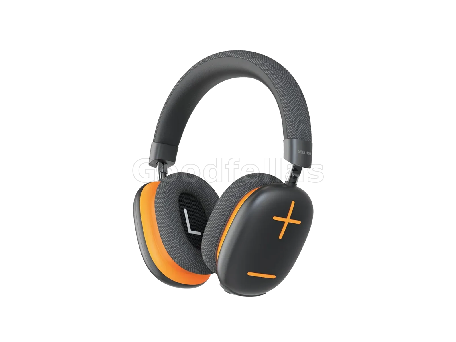 Green Lion EchoMax Headphone - Black & Orange