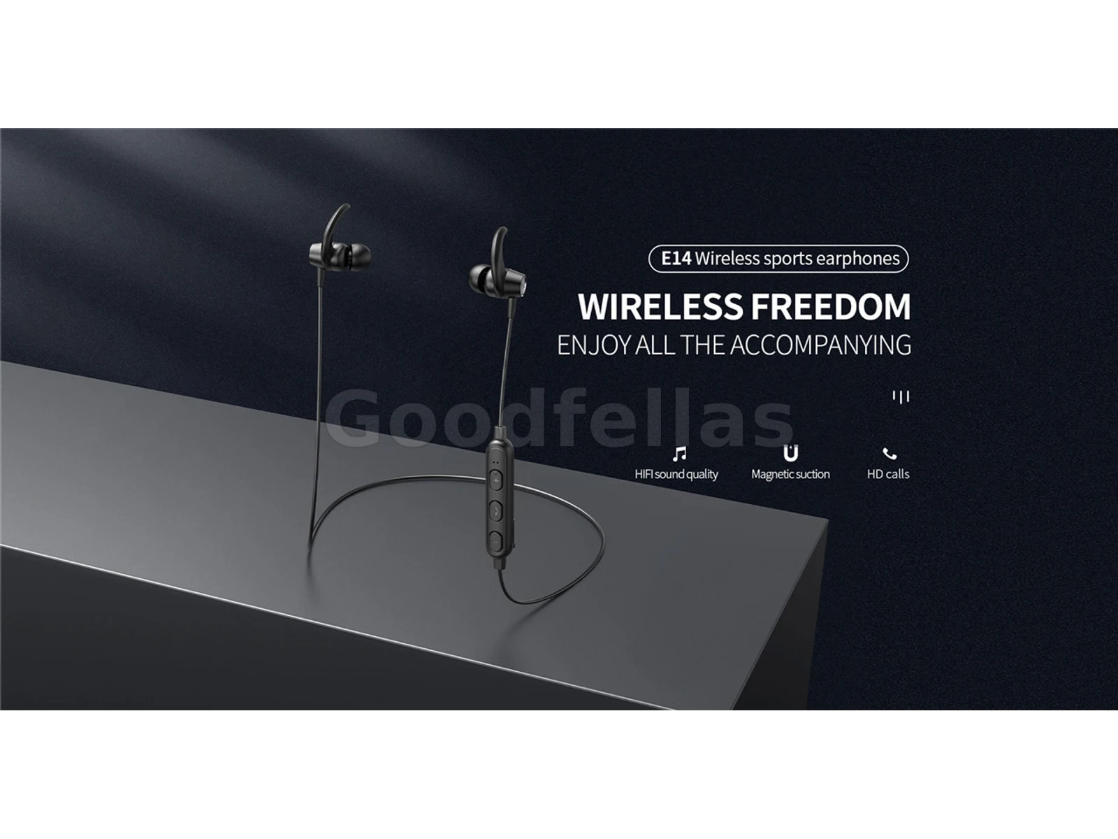 YISON E14 Bluetooth 5.0 Magnetic Sport Earphones