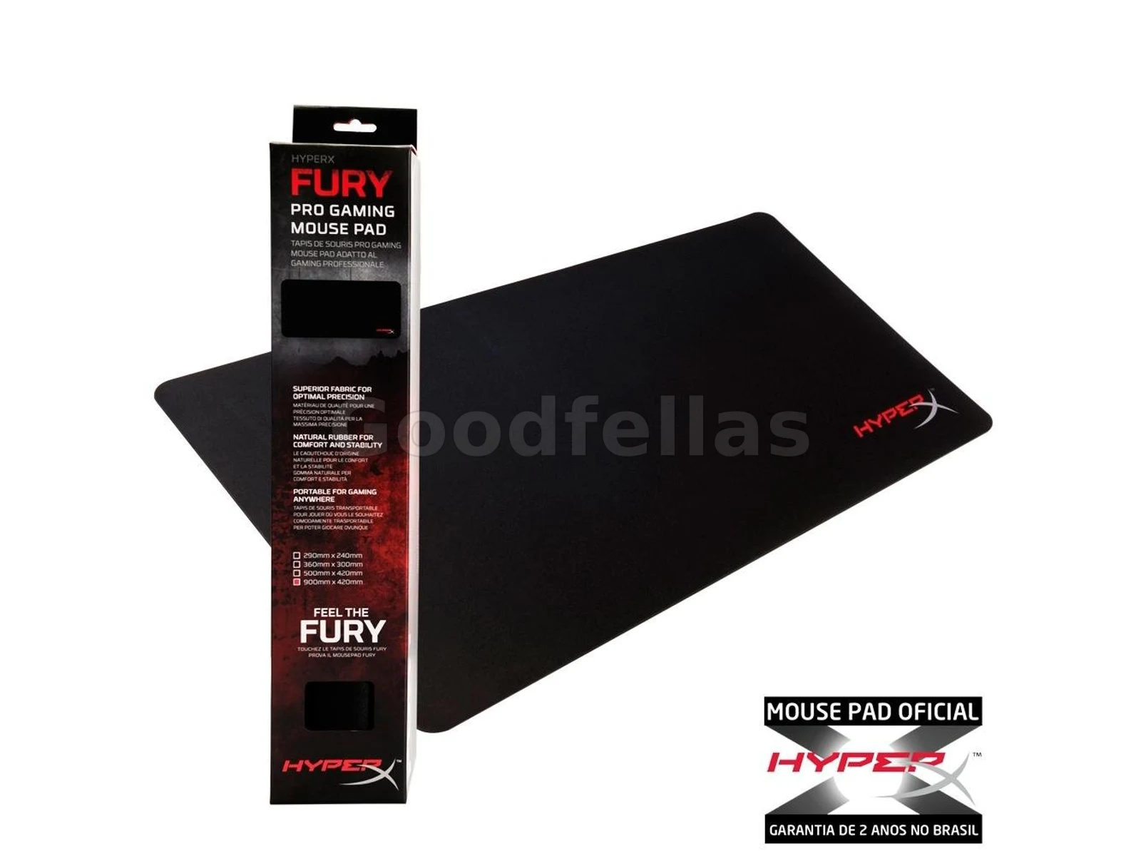 HyperX FURY Pro Gaming Mouse Pad – M
