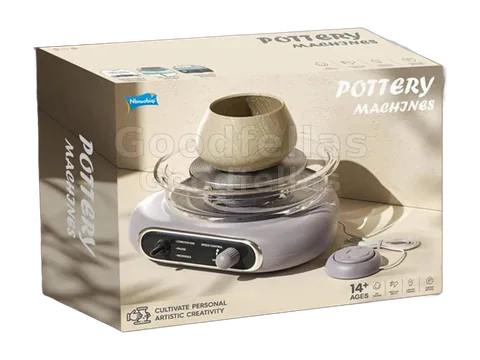 Nbnuobiq Mini Electric Pottery Wheel Machine Kit – Taro Grey
