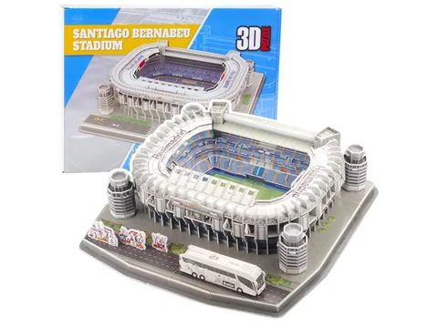 ZeIndustry Toys Football Stadium 3D Puzzle – Santiago Bernabéu Stadium