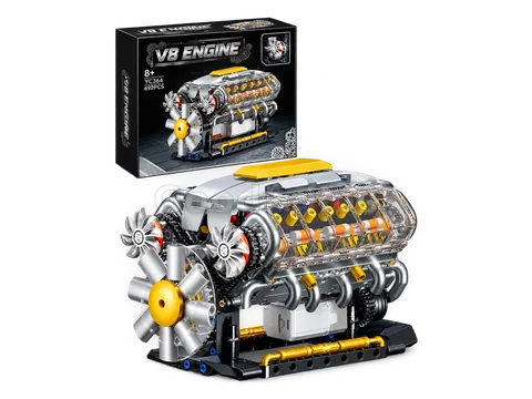 V8 Engine Model GOQI