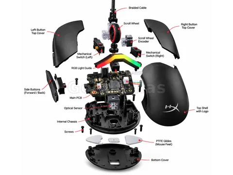 HyperX Pulsefire Saga - Gaming Mouse