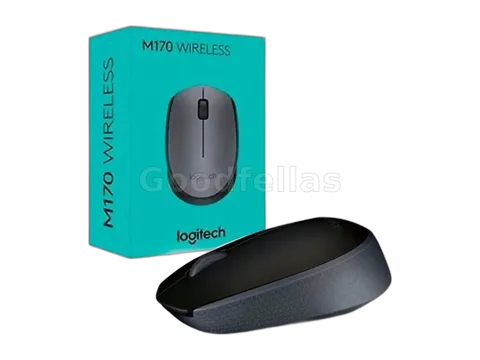 Logitech M170 Wireless Mouse – Black