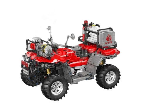 23003 — ATV Firefighting Rescue Vehicle Building Set